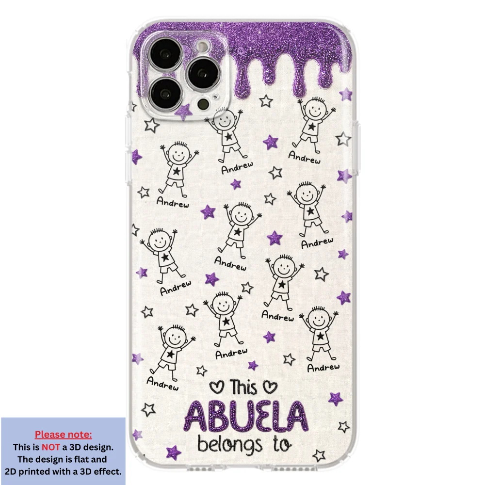 Handmade By Grandma - Personalized Custom 3D Inflated Effect Phone Case - Image 16