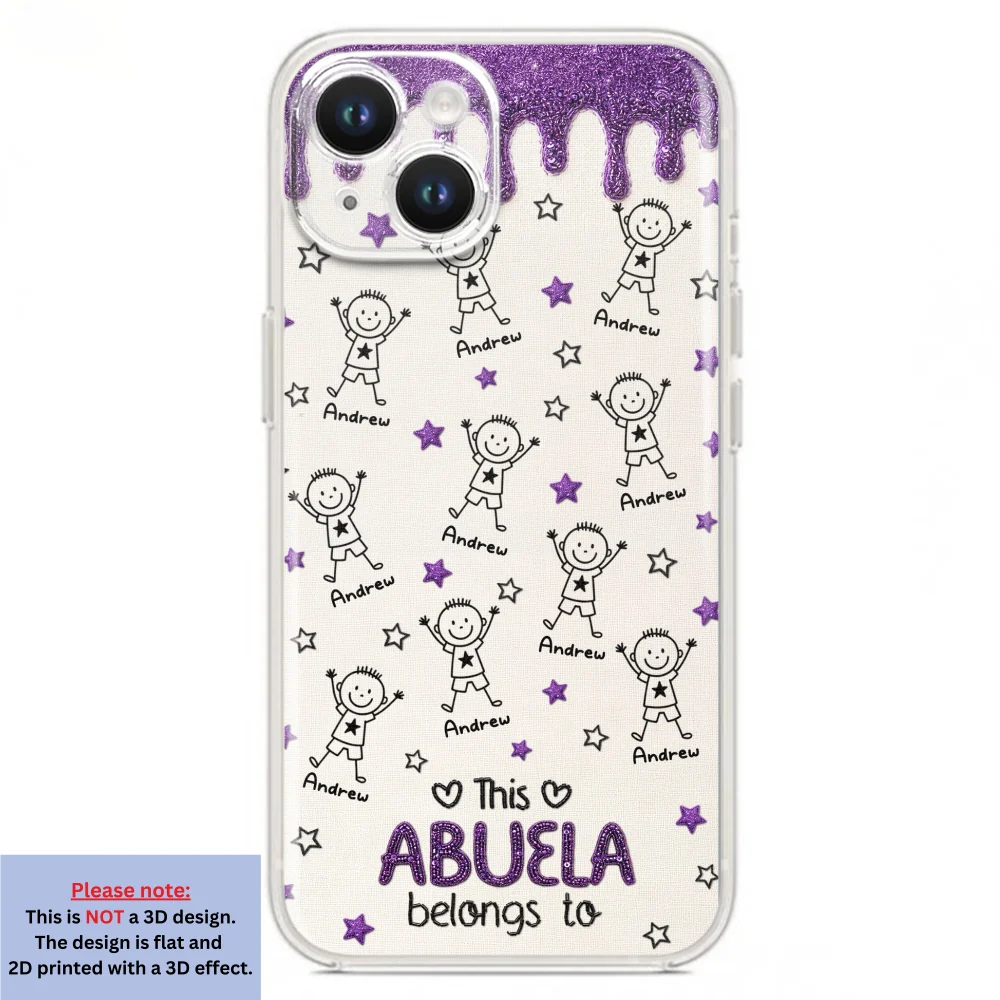 Handmade By Grandma - Personalized Custom 3D Inflated Effect Phone Case - Image 17