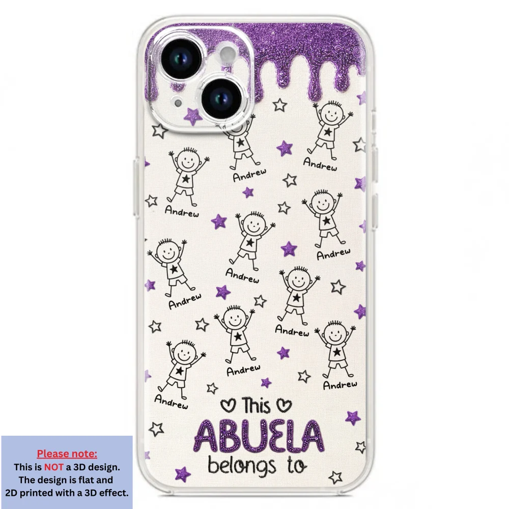Handmade By Grandma - Personalized Custom 3D Inflated Effect Phone Case - Image 18