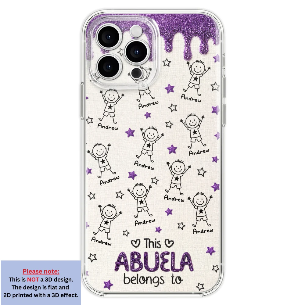 Handmade By Grandma - Personalized Custom 3D Inflated Effect Phone Case - Image 22