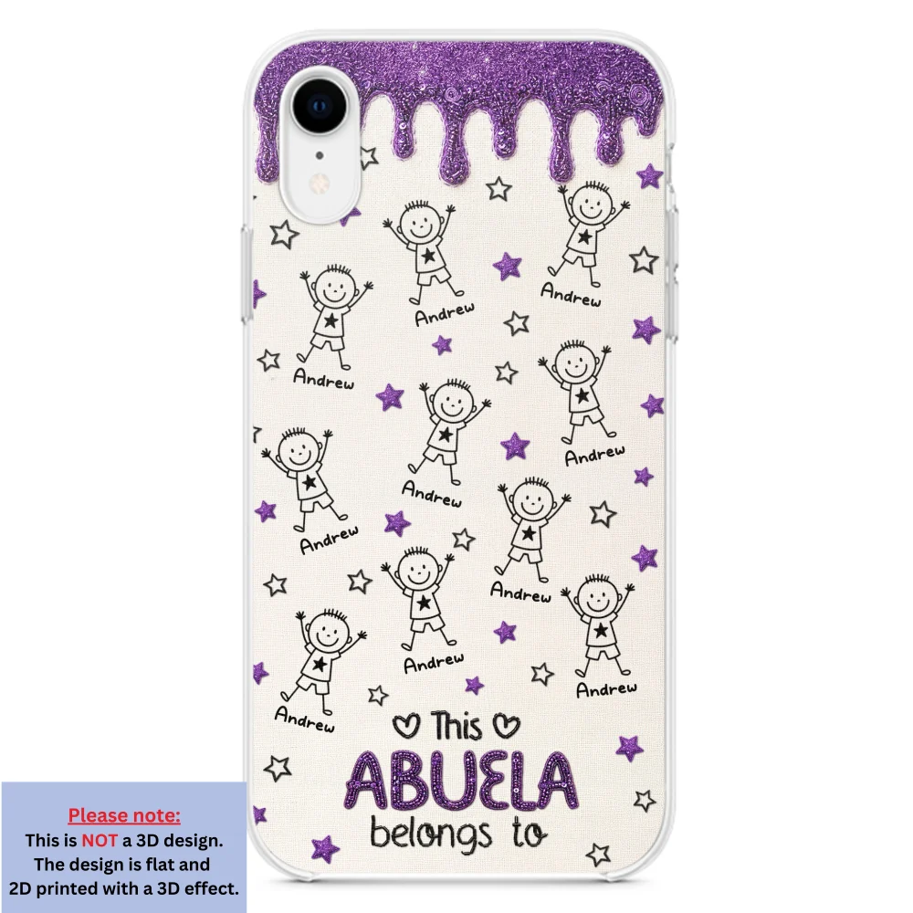 Handmade By Grandma - Personalized Custom 3D Inflated Effect Phone Case - Image 23