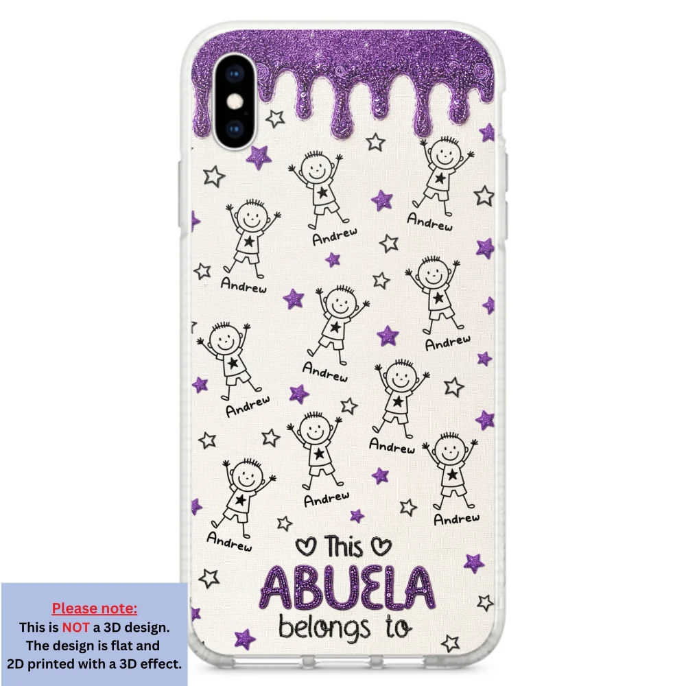 Handmade By Grandma - Personalized Custom 3D Inflated Effect Phone Case - Image 25