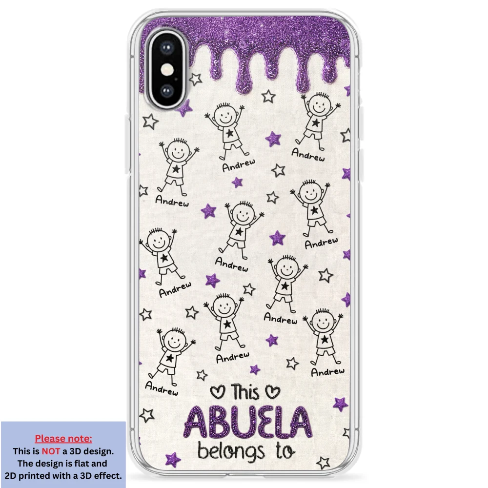 Handmade By Grandma - Personalized Custom 3D Inflated Effect Phone Case - Image 27