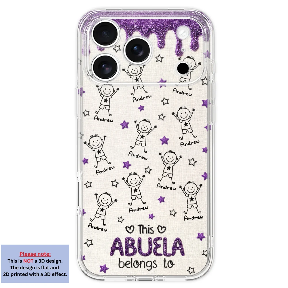 Handmade By Grandma - Personalized Custom 3D Inflated Effect Phone Case - Image 28