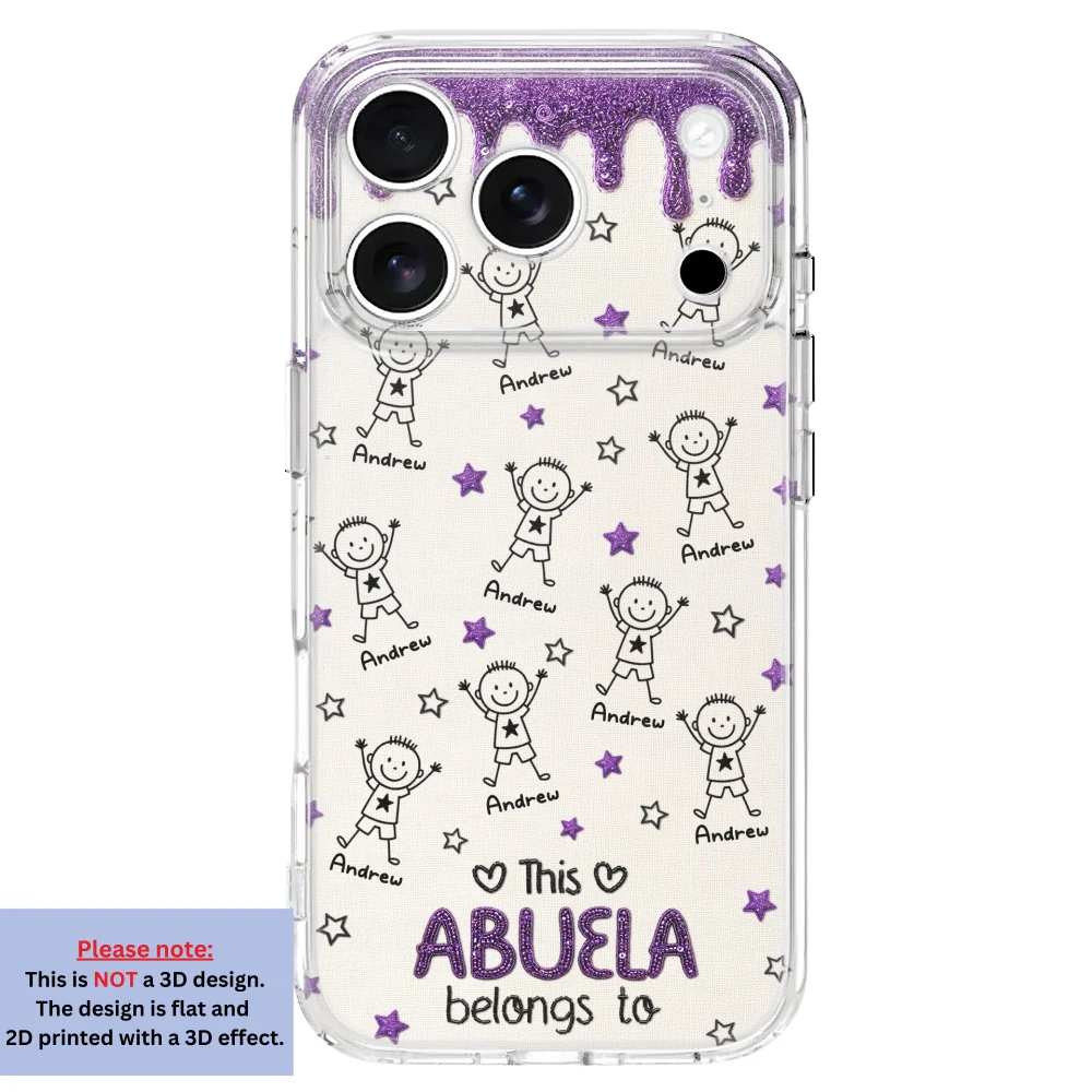 Handmade By Grandma - Personalized Custom 3D Inflated Effect Phone Case - Image 30