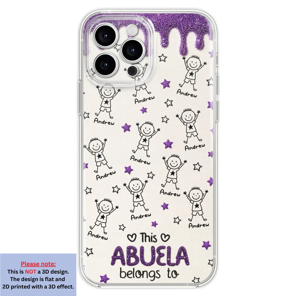 Handmade By Grandma - Personalized Custom 3D Inflated Effect Phone Case - Image 31