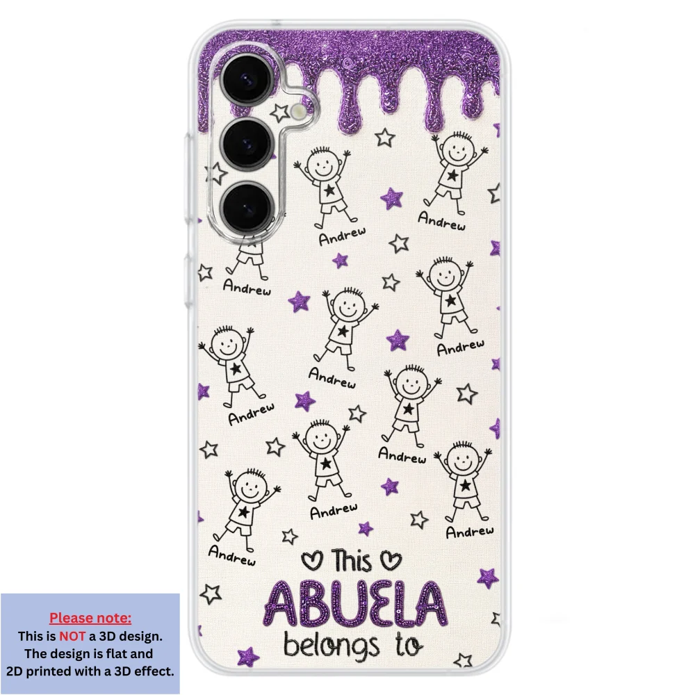 Handmade By Grandma - Personalized Custom 3D Inflated Effect Phone Case - Image 34