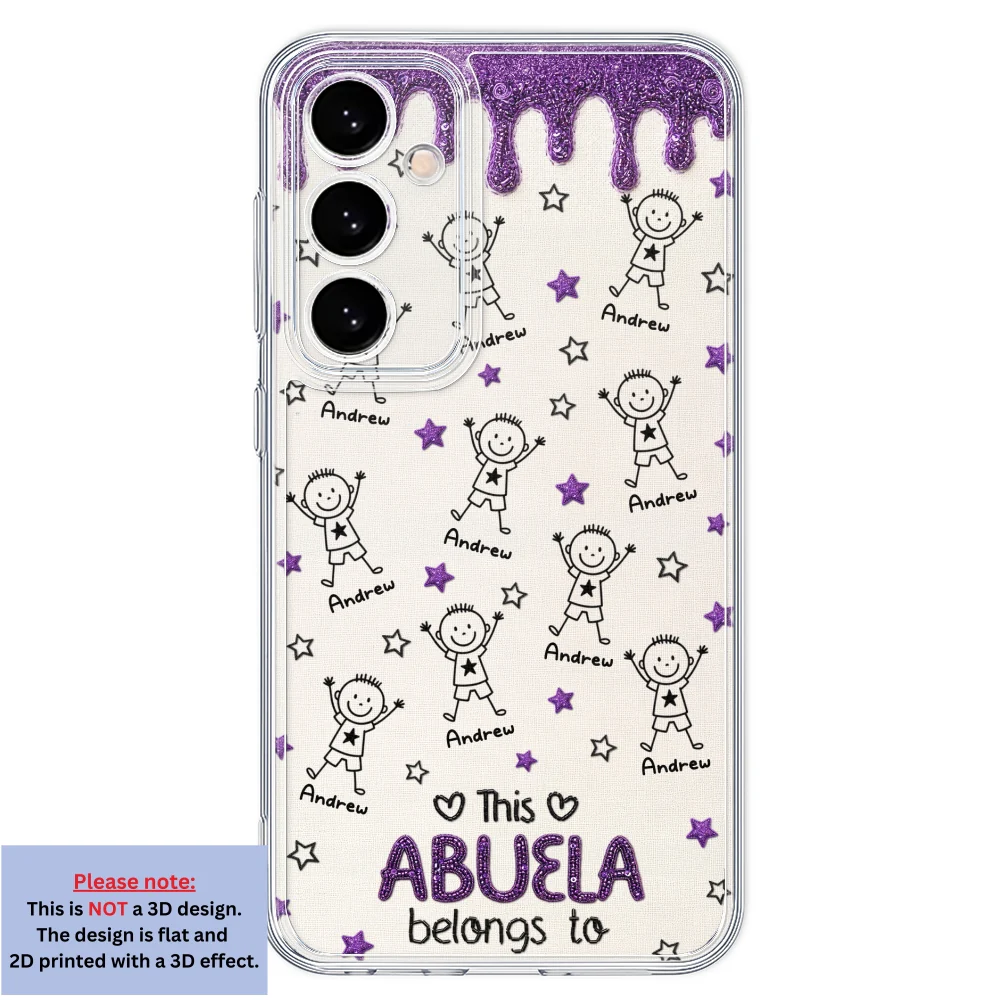 Handmade By Grandma - Personalized Custom 3D Inflated Effect Phone Case - Image 35