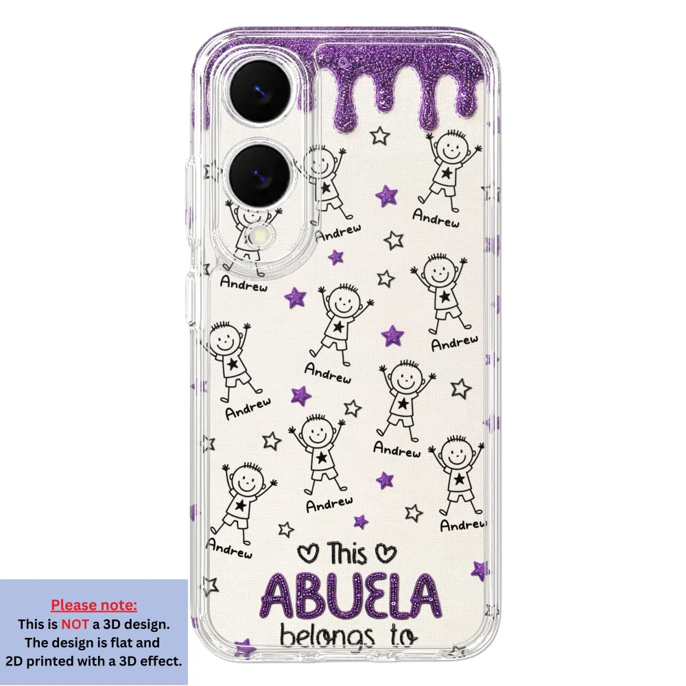 Handmade By Grandma - Personalized Custom 3D Inflated Effect Phone Case - Image 38