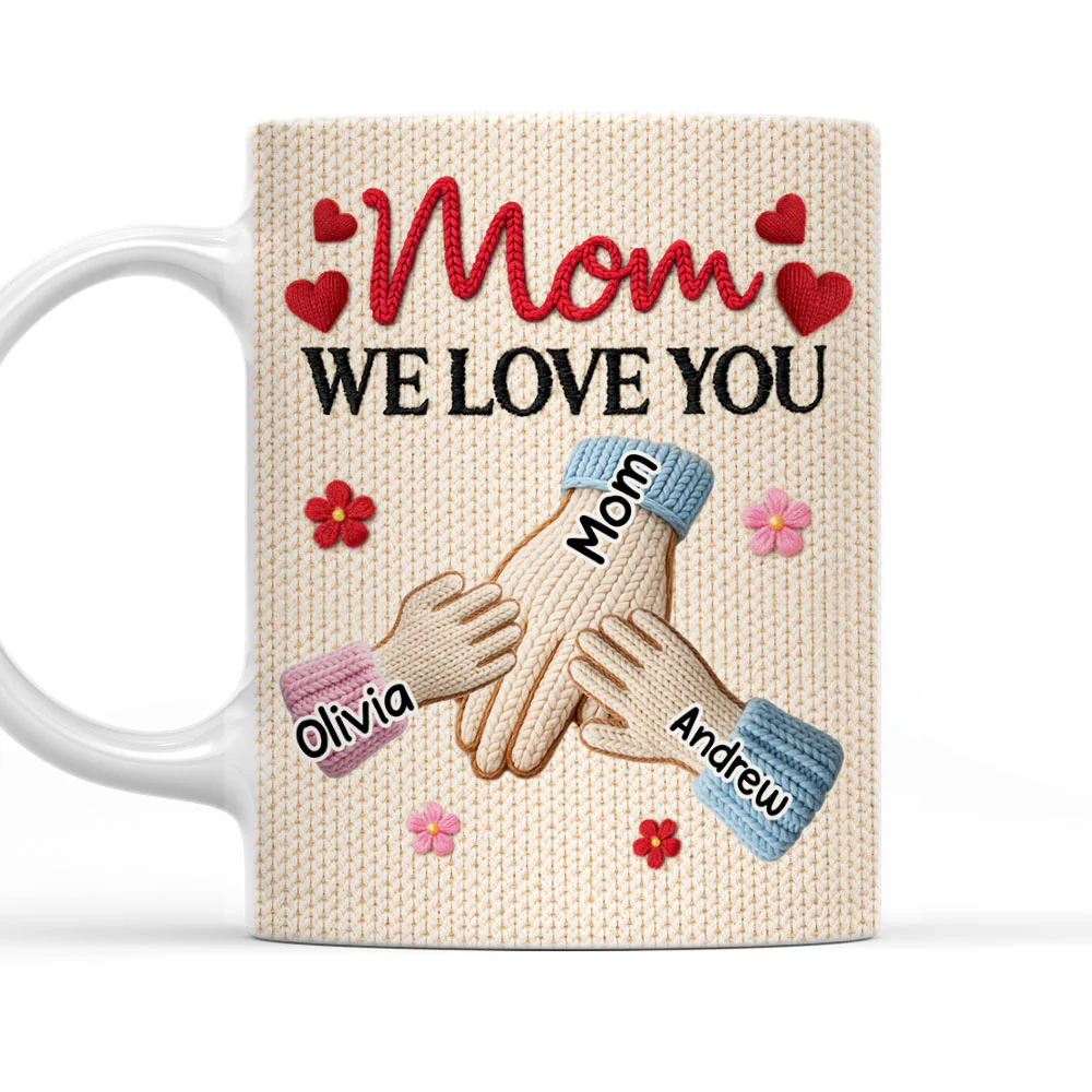 Hands Holding - Personalized Custom Coffee Mug