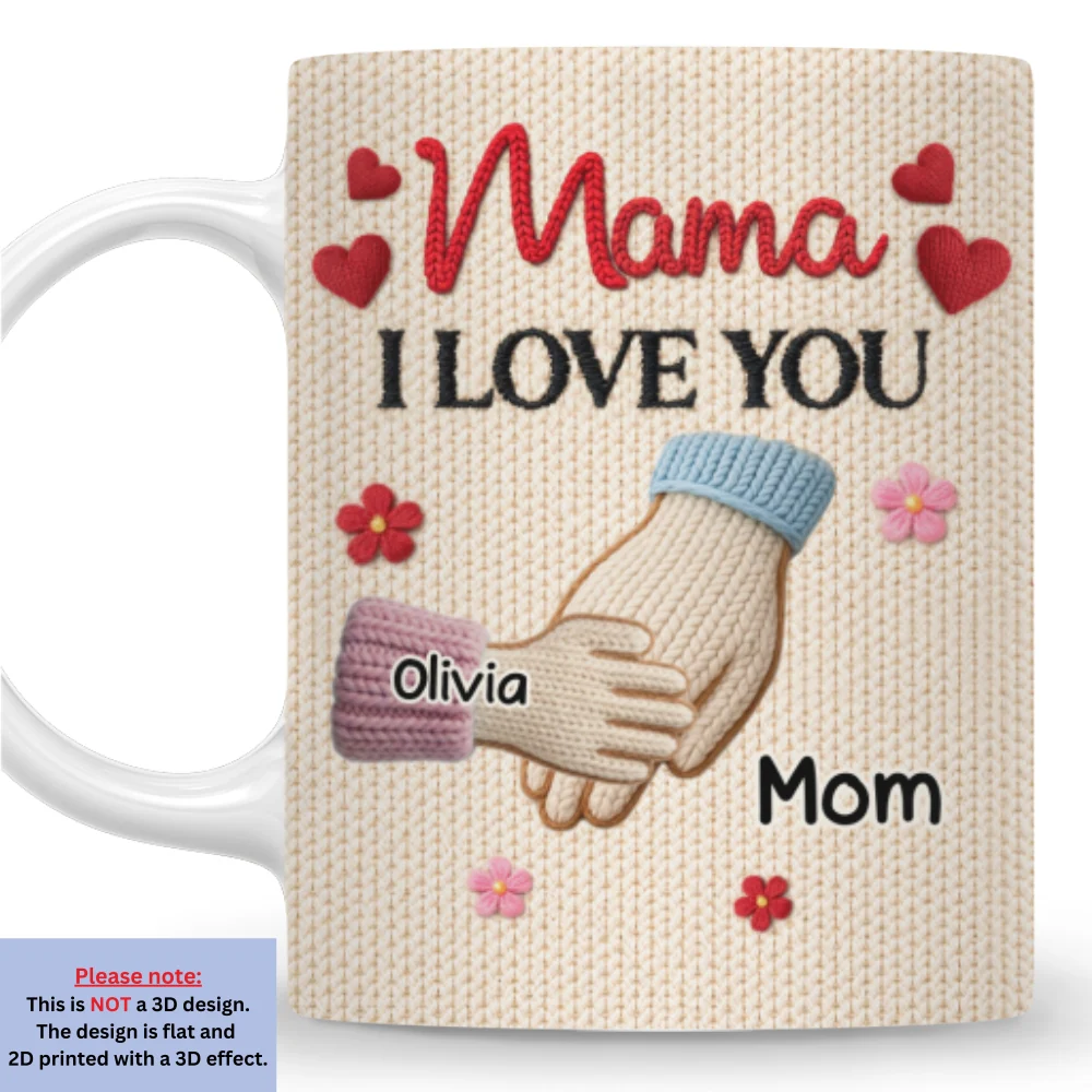 Hands Holding - Personalized Custom Coffee Mug - Image 8