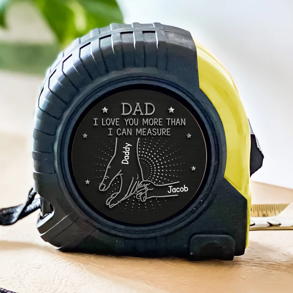 Hands Of Love - Personalized Custom Tape Measure - Image 6