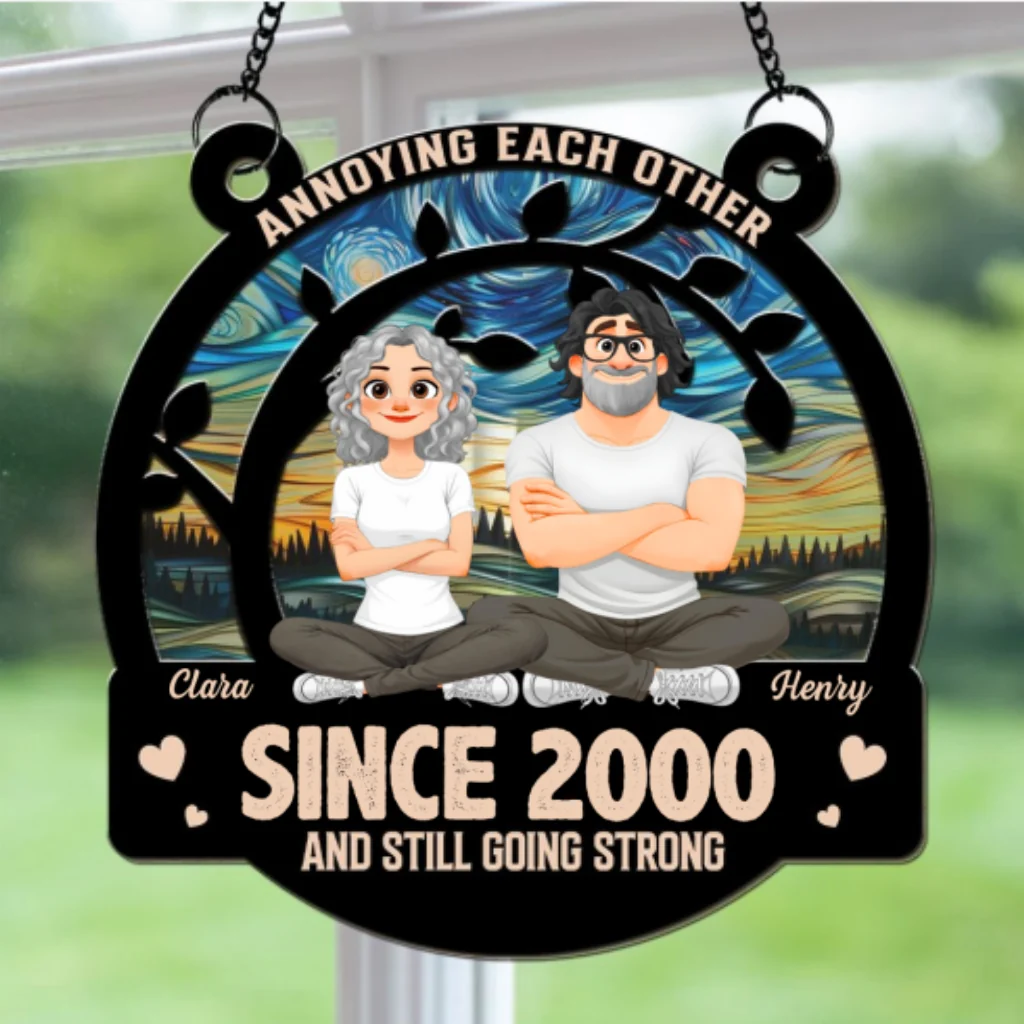 Happily Ever After - Personalized Custom Suncatcher - Image 5