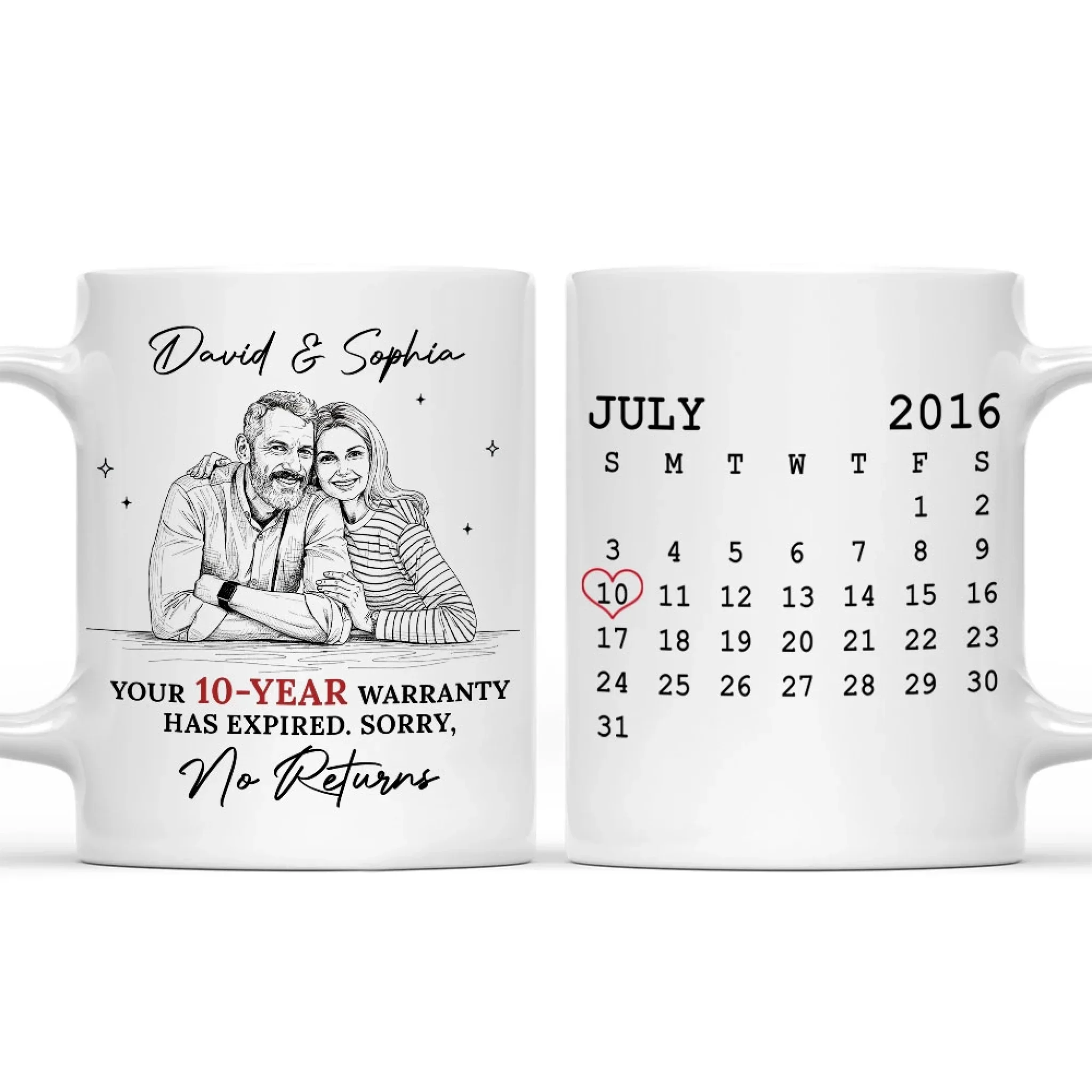Has Expired - Personalized Custom Coffee Mug