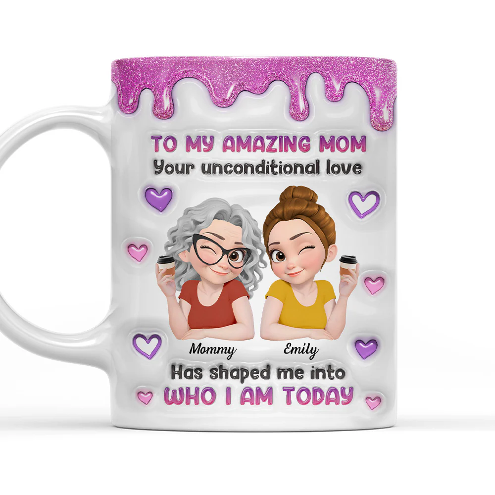 Has Shaped Me - Personalized Custom 3D Inflated Effect Mug