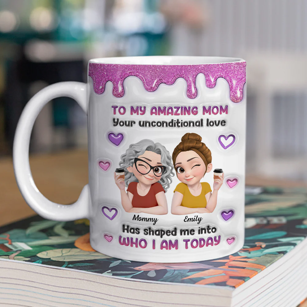 Has Shaped Me - Personalized Custom 3D Inflated Effect Mug - Image 2