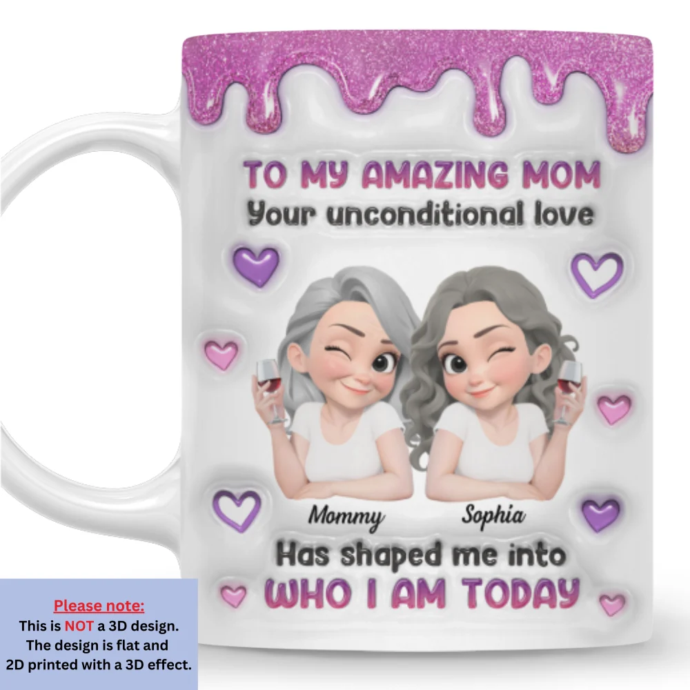 Has Shaped Me - Personalized Custom 3D Inflated Effect Mug - Image 6