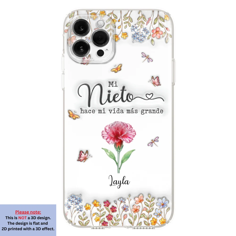 Haz la vida más GRANDE con NIÑOS adorables - Funda de móvil personalizada con efecto inflado 3D - Image 12