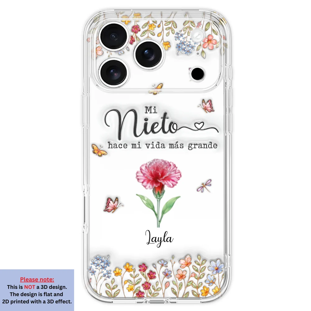 Haz la vida más GRANDE con NIÑOS adorables - Funda de móvil personalizada con efecto inflado 3D - Image 29