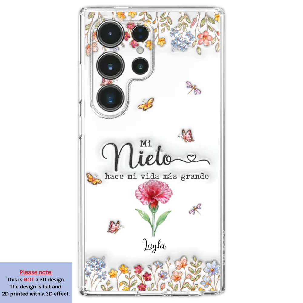 Haz la vida más GRANDE con NIÑOS adorables - Funda de móvil personalizada con efecto inflado 3D - Image 32