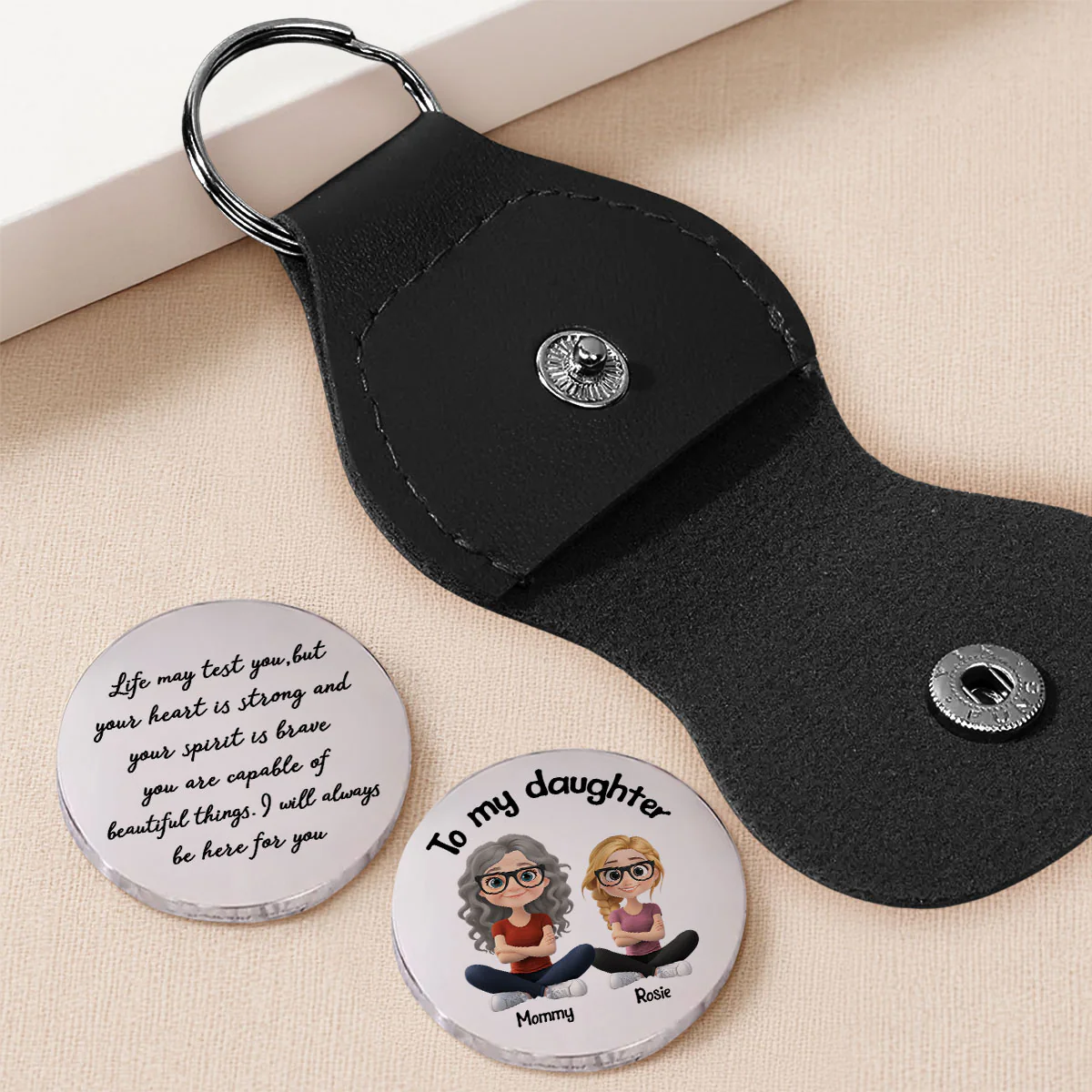 Here For You - Personalized Custom Pocket Hug - Image 2