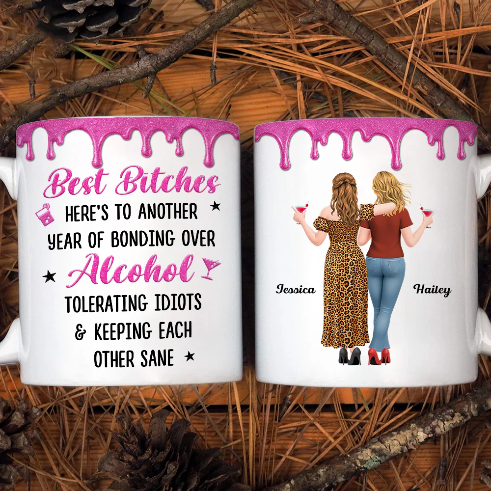 Here To Another Year - Personalized Custom Coffee Mug - Image 6