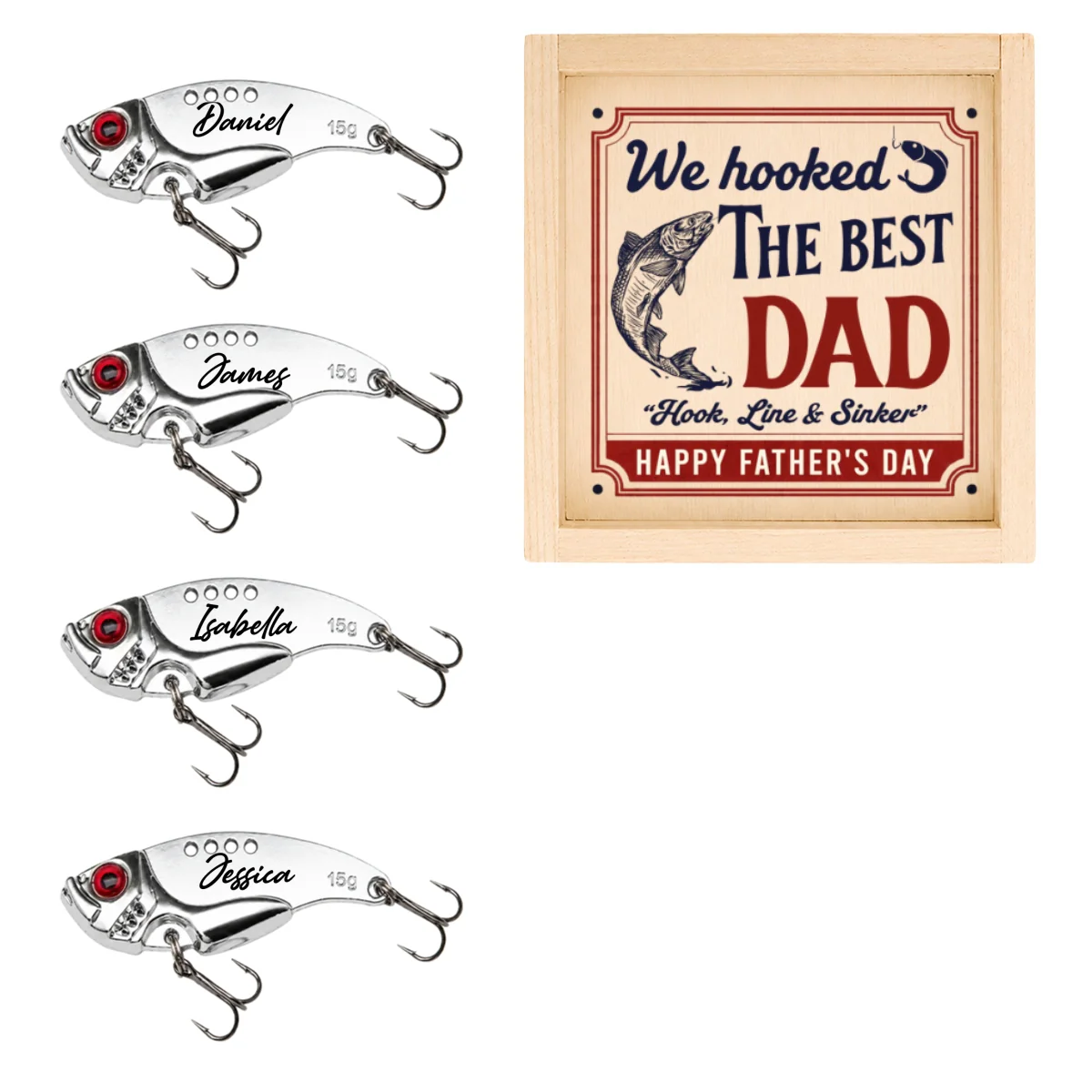 Hook Line And Sinker - Personalized Custom Fishing Lure - Image 10
