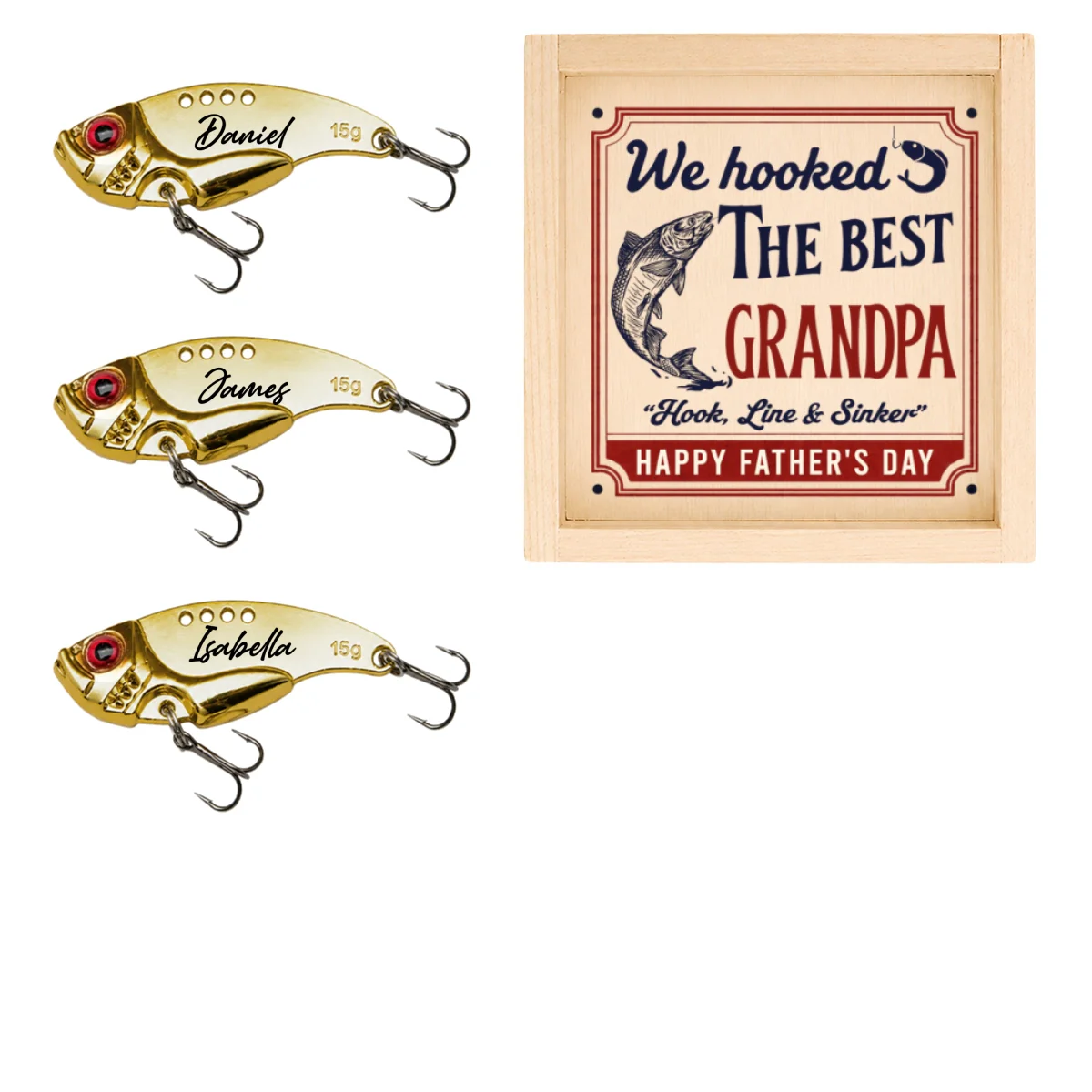 Hook Line And Sinker - Personalized Custom Fishing Lure - Image 13