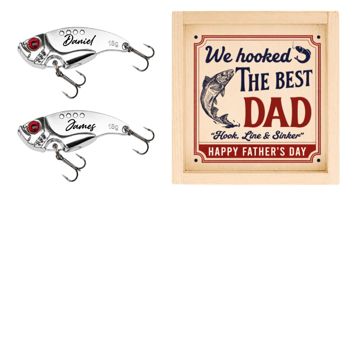 Hook Line And Sinker - Personalized Custom Fishing Lure - Image 14