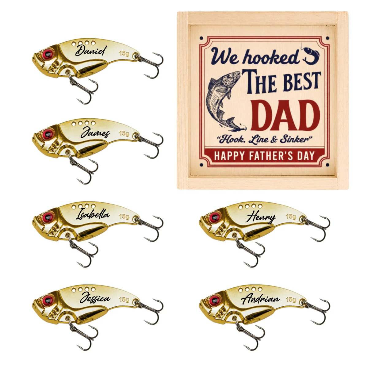 Hook Line And Sinker - Personalized Custom Fishing Lure - Image 7