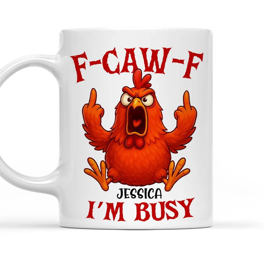 Hooked On Peace And Quiet - Personalized Custom Coffee Mug