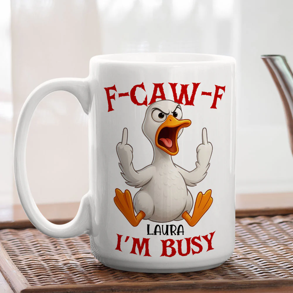 Hooked On Peace And Quiet - Personalized Custom Coffee Mug - Image 4