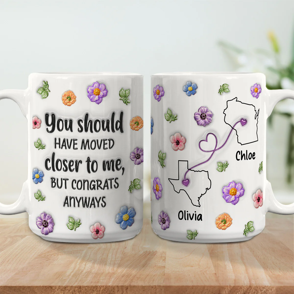 Hope Your Neighbors Survive - Personalized Custom 3D Inflated Effect Mug - Image 4