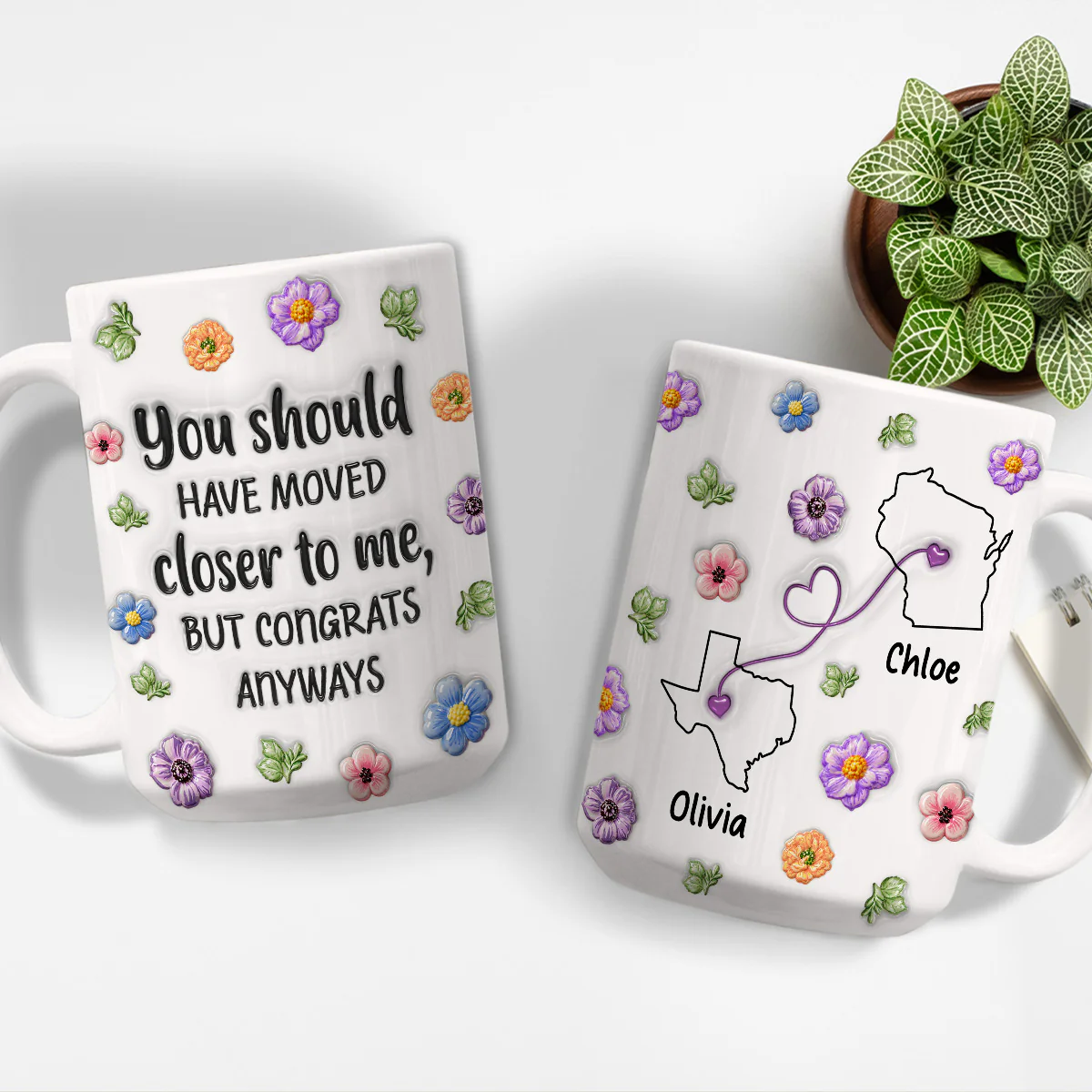 Hope Your Neighbors Survive - Personalized Custom 3D Inflated Effect Mug - Image 5