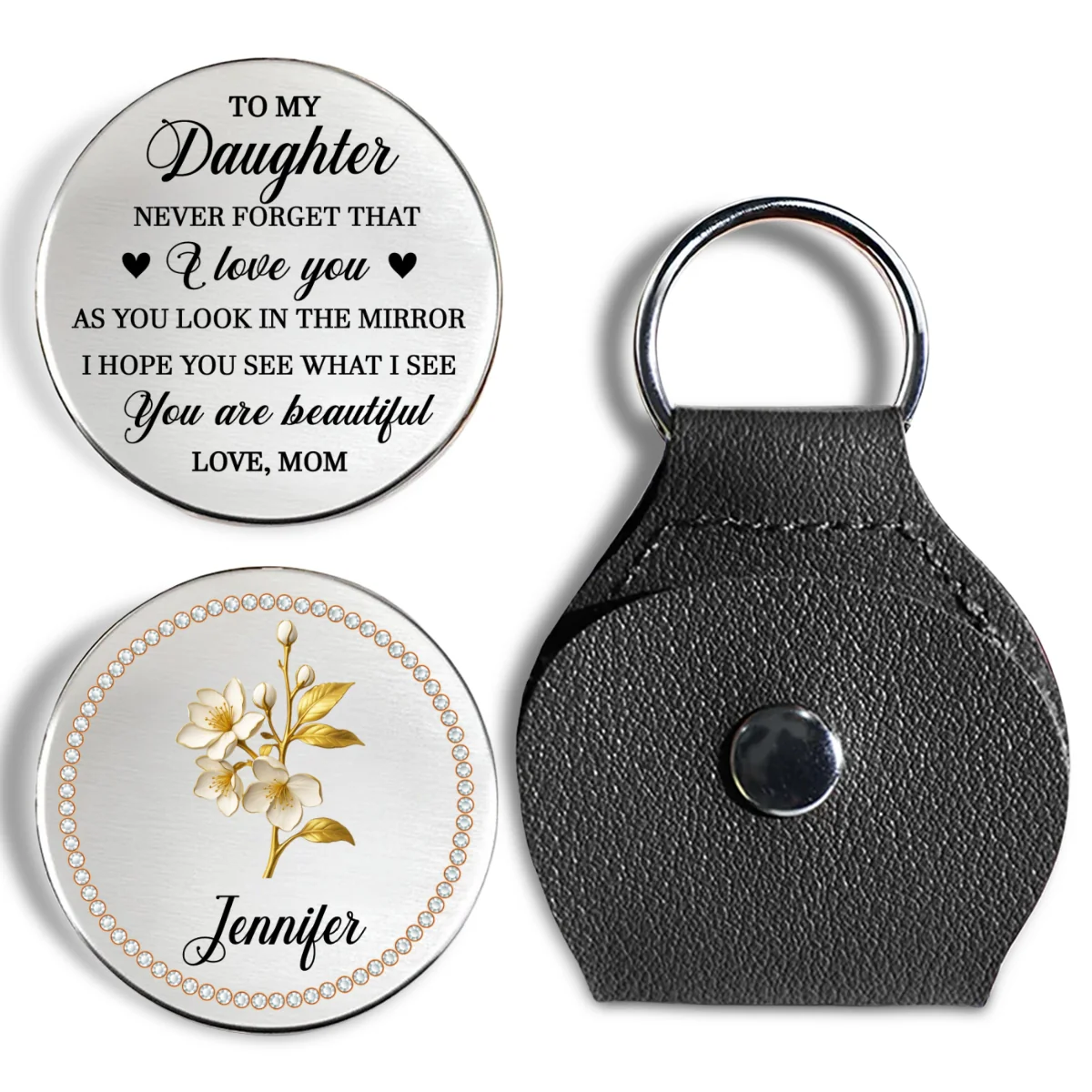 How Beautiful You Are - Personalized Custom 3D Effect Pocket Hug - Image 7
