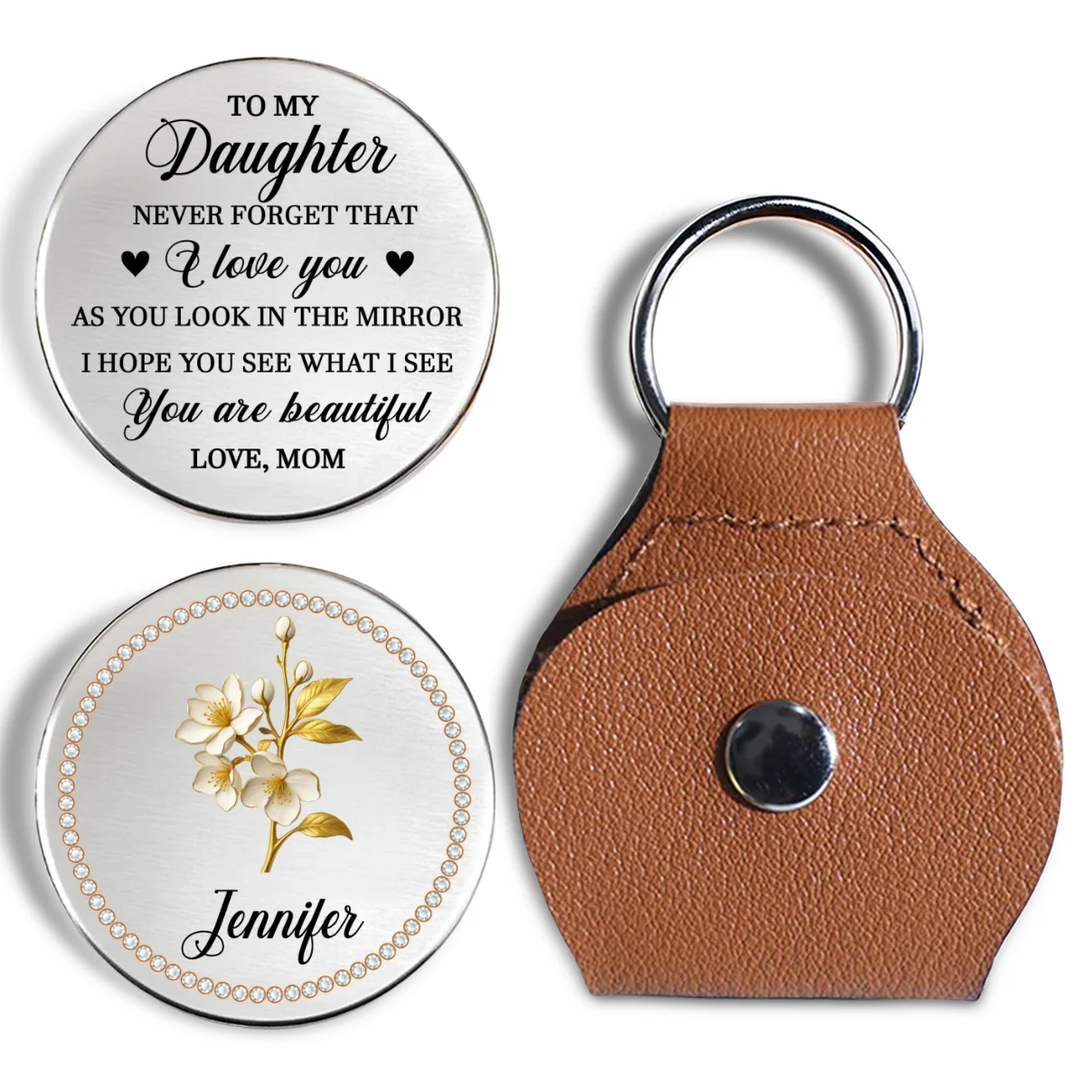 How Beautiful You Are - Personalized Custom 3D Effect Pocket Hug - Image 8