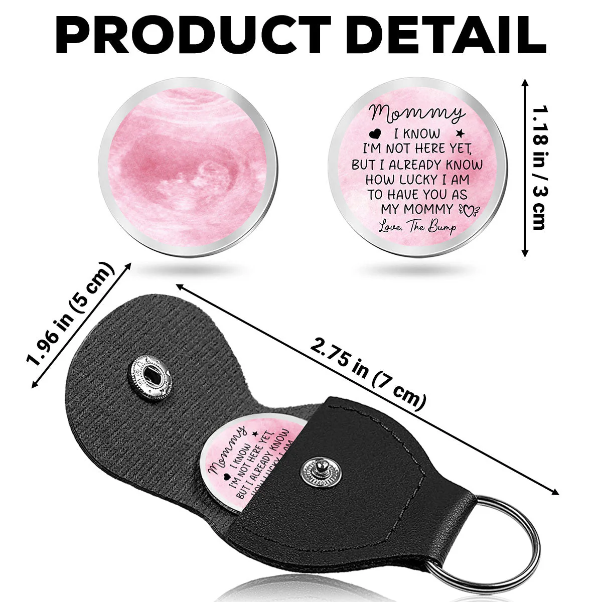 How Lucky I Am - Personalized Custom Pocket Hug - Image 6