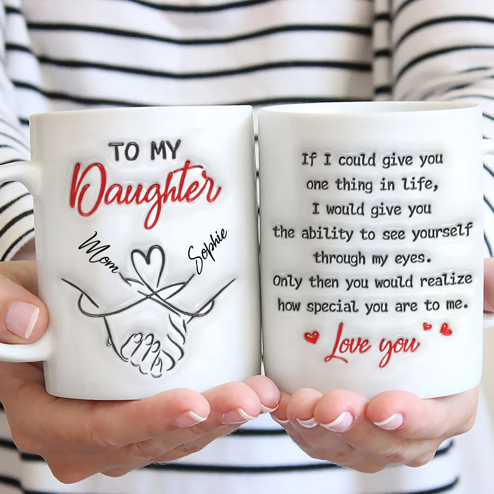 How Special You Are To Me - Personalized Custom 3D Inflated Effect Mug - Image 3