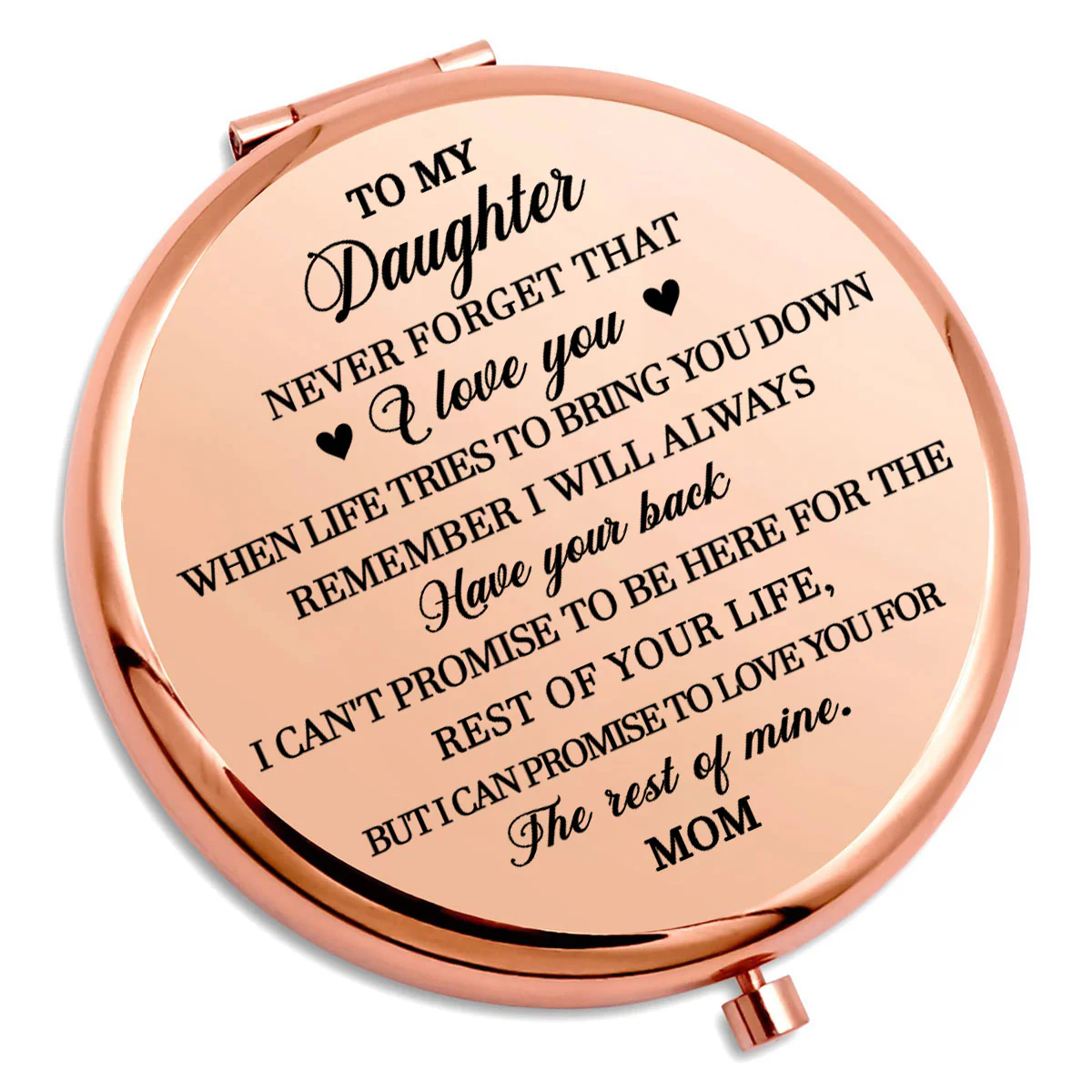 How Strong You Are - Personalized Custom 3D Effect Compact Mirror - Image 2
