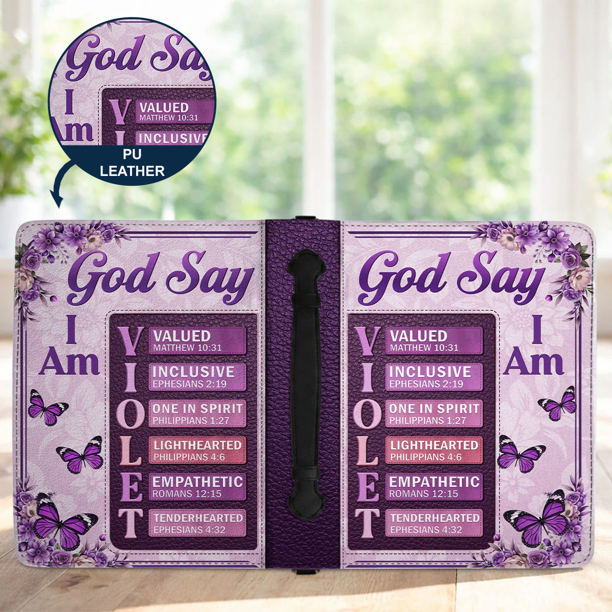 I Am Chosen - Personalized Custom Bible Cover - Image 5