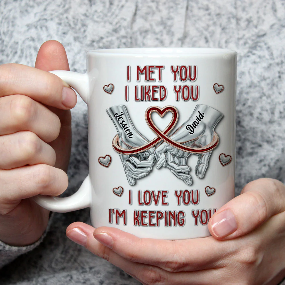 I Am Keeping You - Personalized Custom Coffee Mug - Image 2