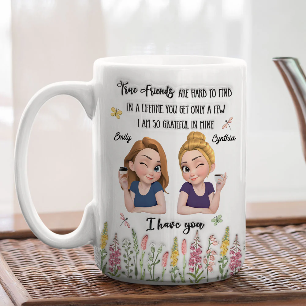 I Am So Grateful - Personalized Custom Coffee Mug - Image 2
