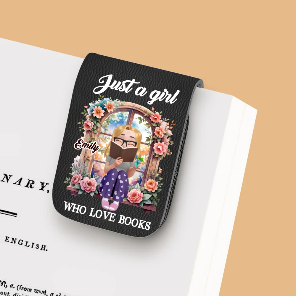 I Am That Girl - Personalized Custom Leather Bookmark - Image 6
