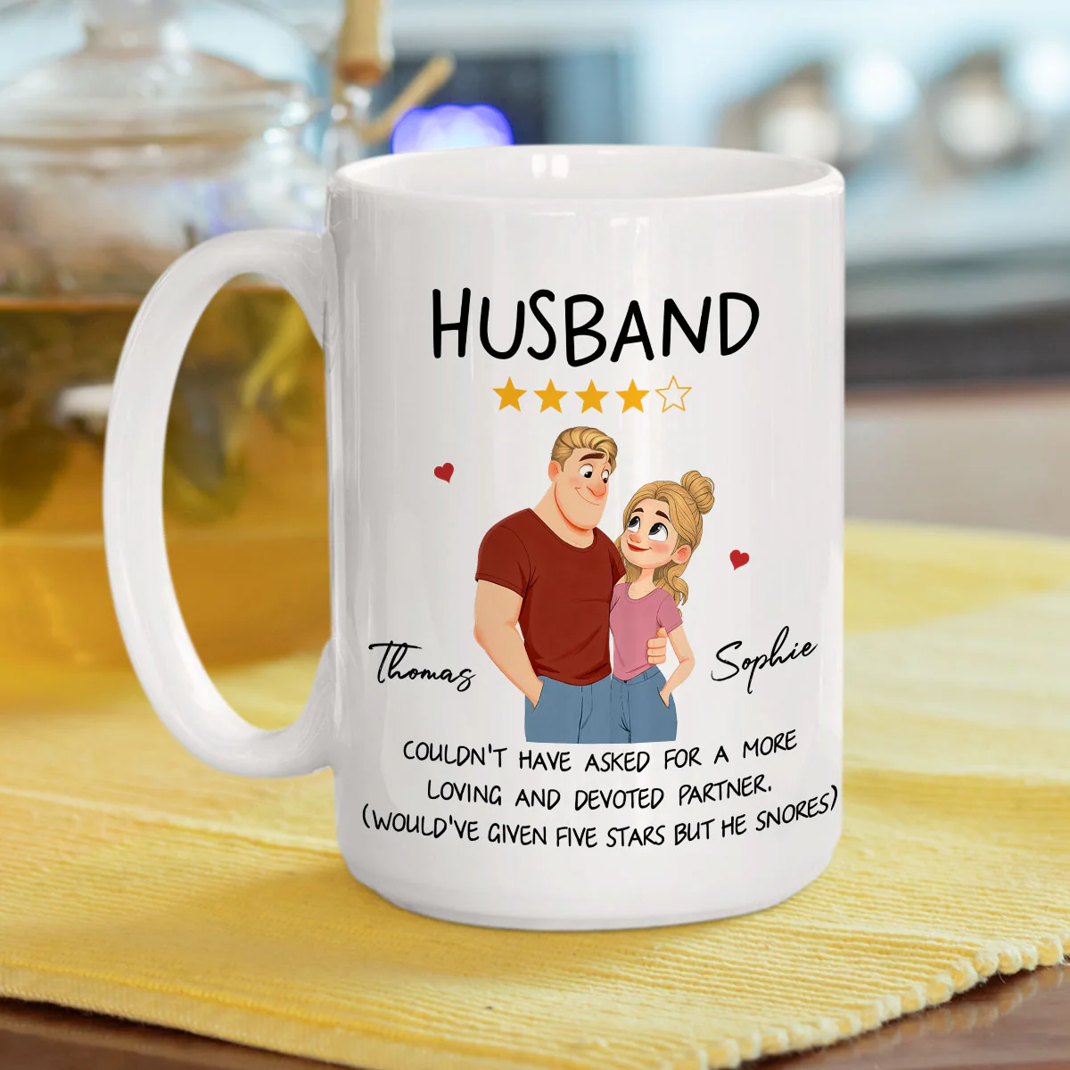 I Am Your Lacking Star - Personalized Custom Mug - Image 5