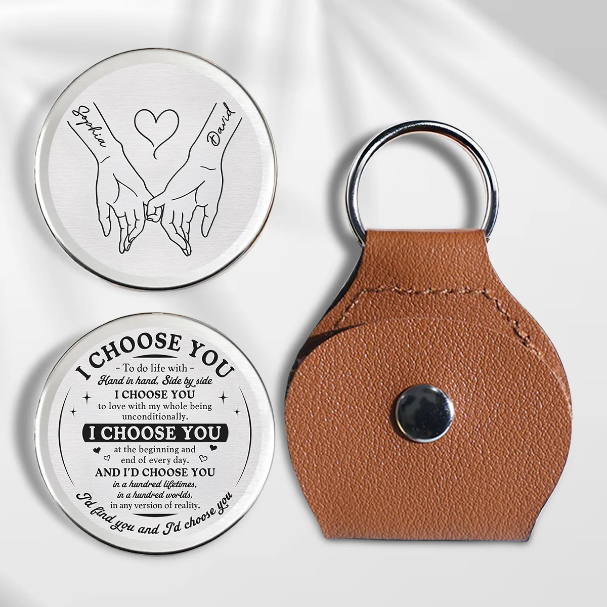 I Choose You - Personalized Custom Pocket Hug