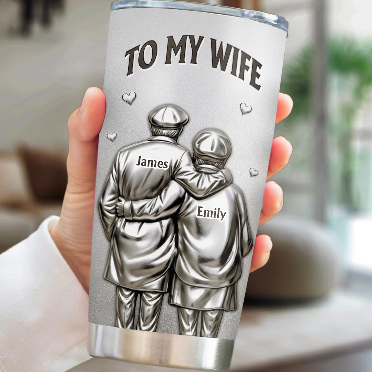 I Did Anything Right In My Life - Personalized Custom 3D Effect Tumbler - Image 2