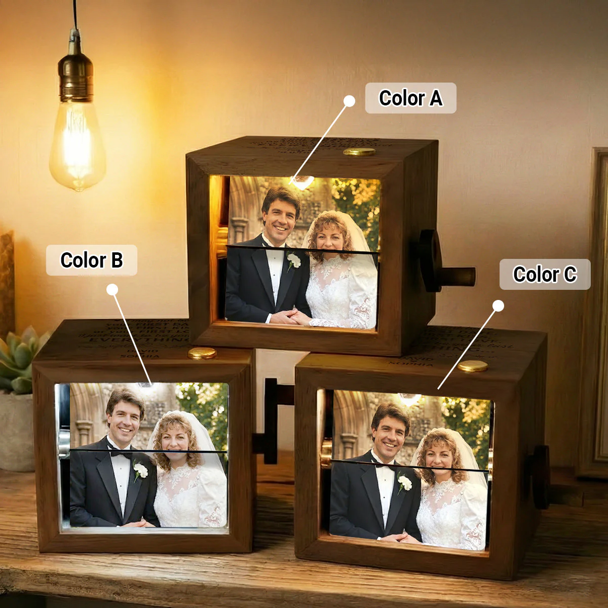 I Just Want - Personalized Custom Photo Flipbook Animation Box - Image 4