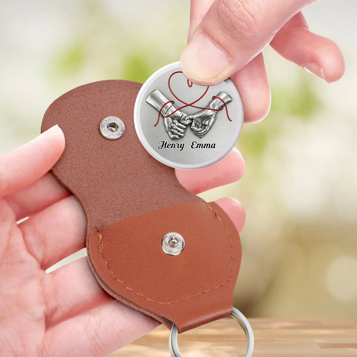 I Love Writing Them With You - Personalized Custom Pocket Hug - Image 3