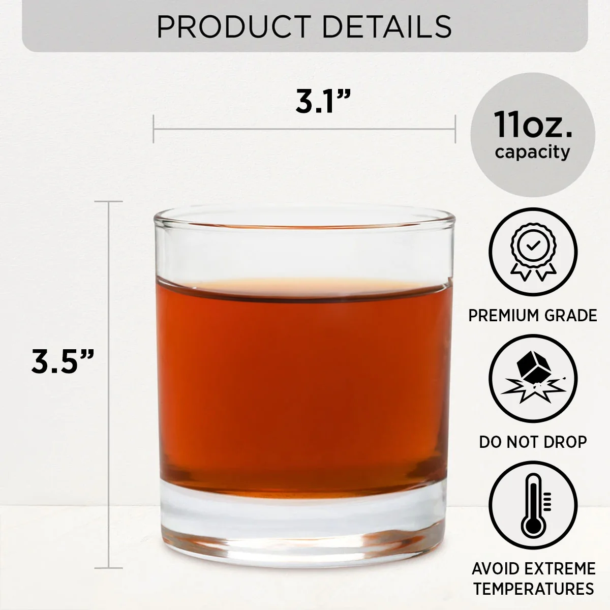 I Love You For Who You Are - Personalized Custom Engraved Whiskey Glass - Image 5