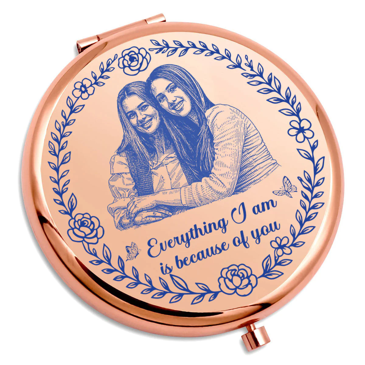 I Love You - Personalized Custom Compact Mirror - Image 3